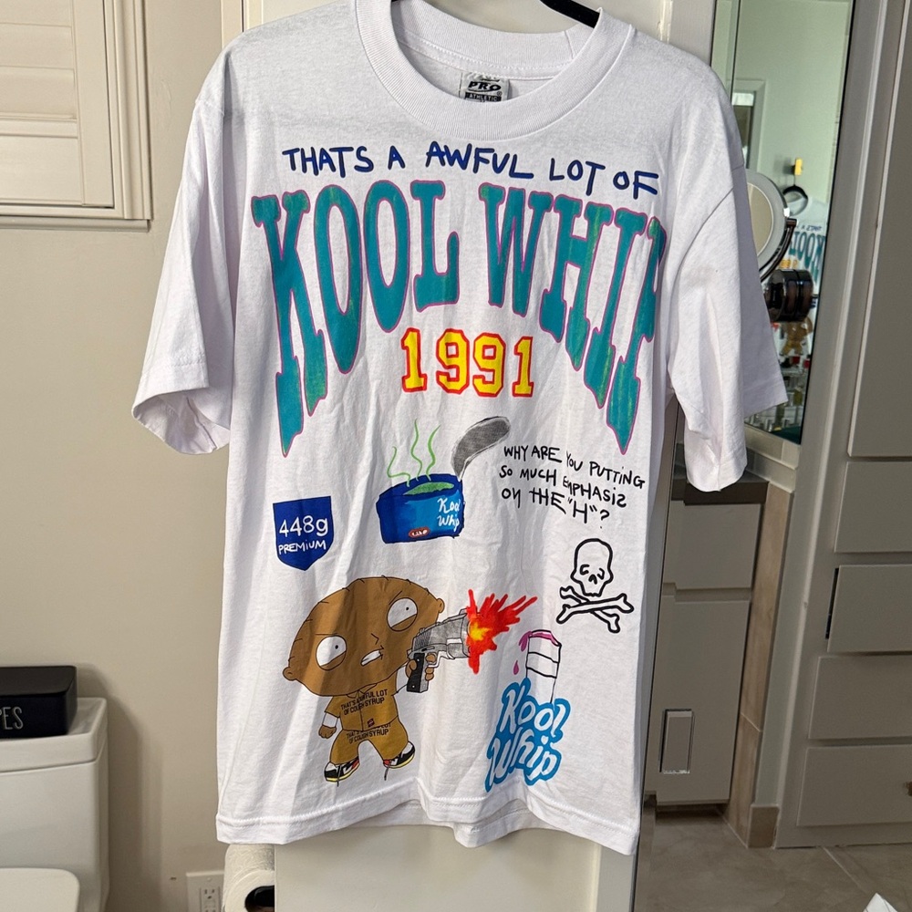 White Graphic T-Shirt